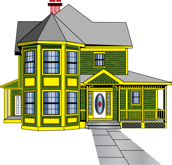large clipart house